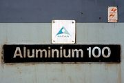 Aluminium 100 Nameplate 28 April 1998