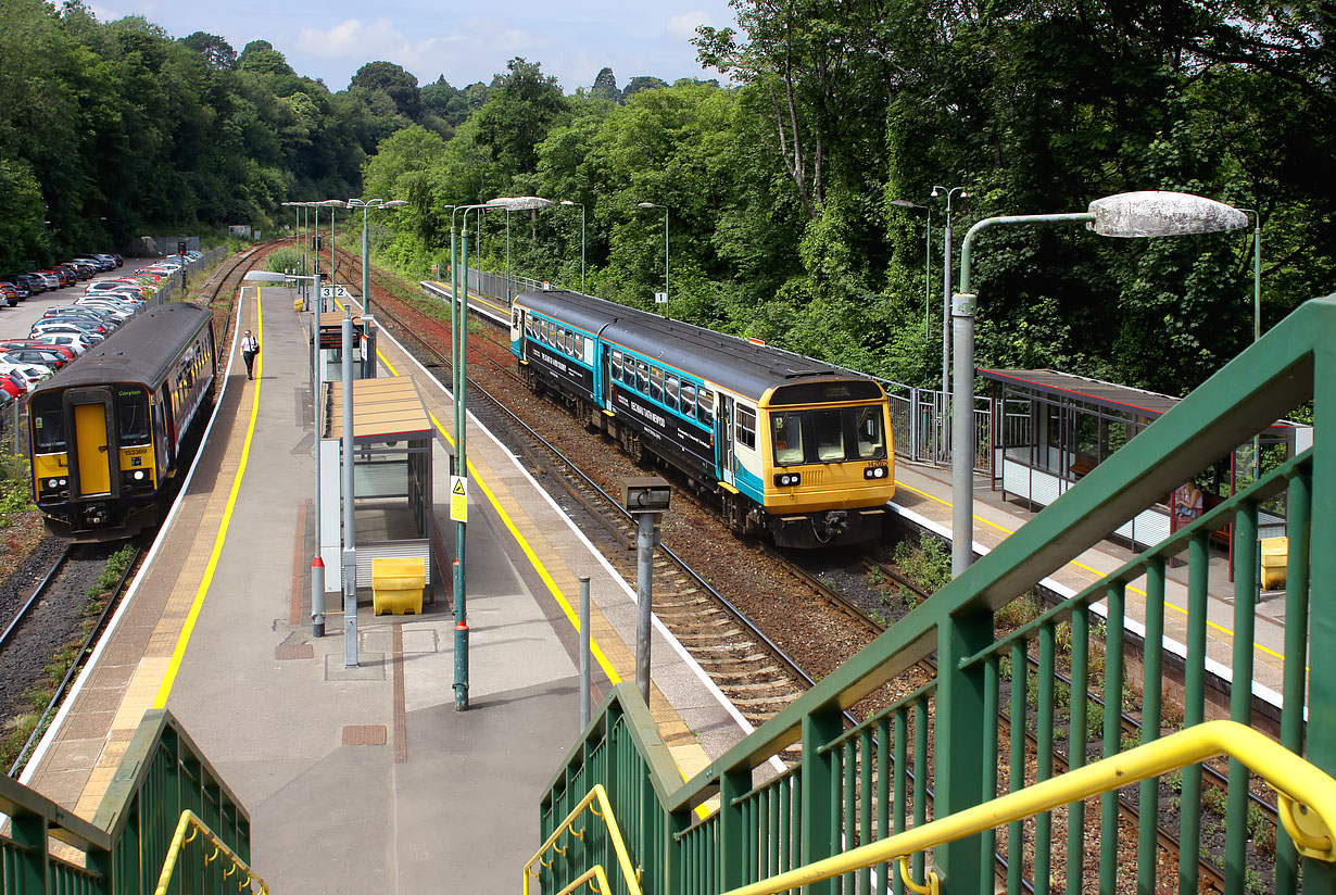 142075 & 153369 Radyr 8 July 2019