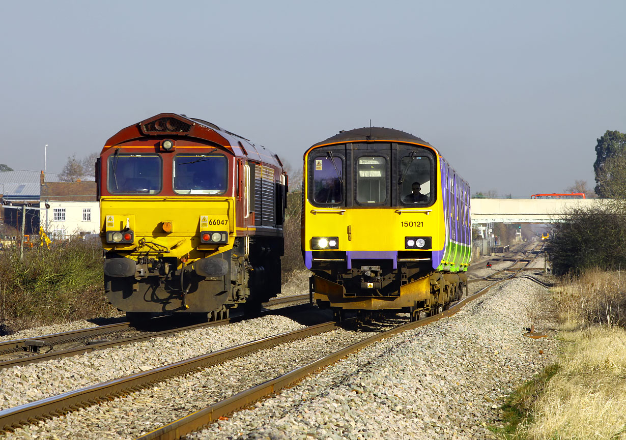 150121 & 66047 Natton 6 March 2009