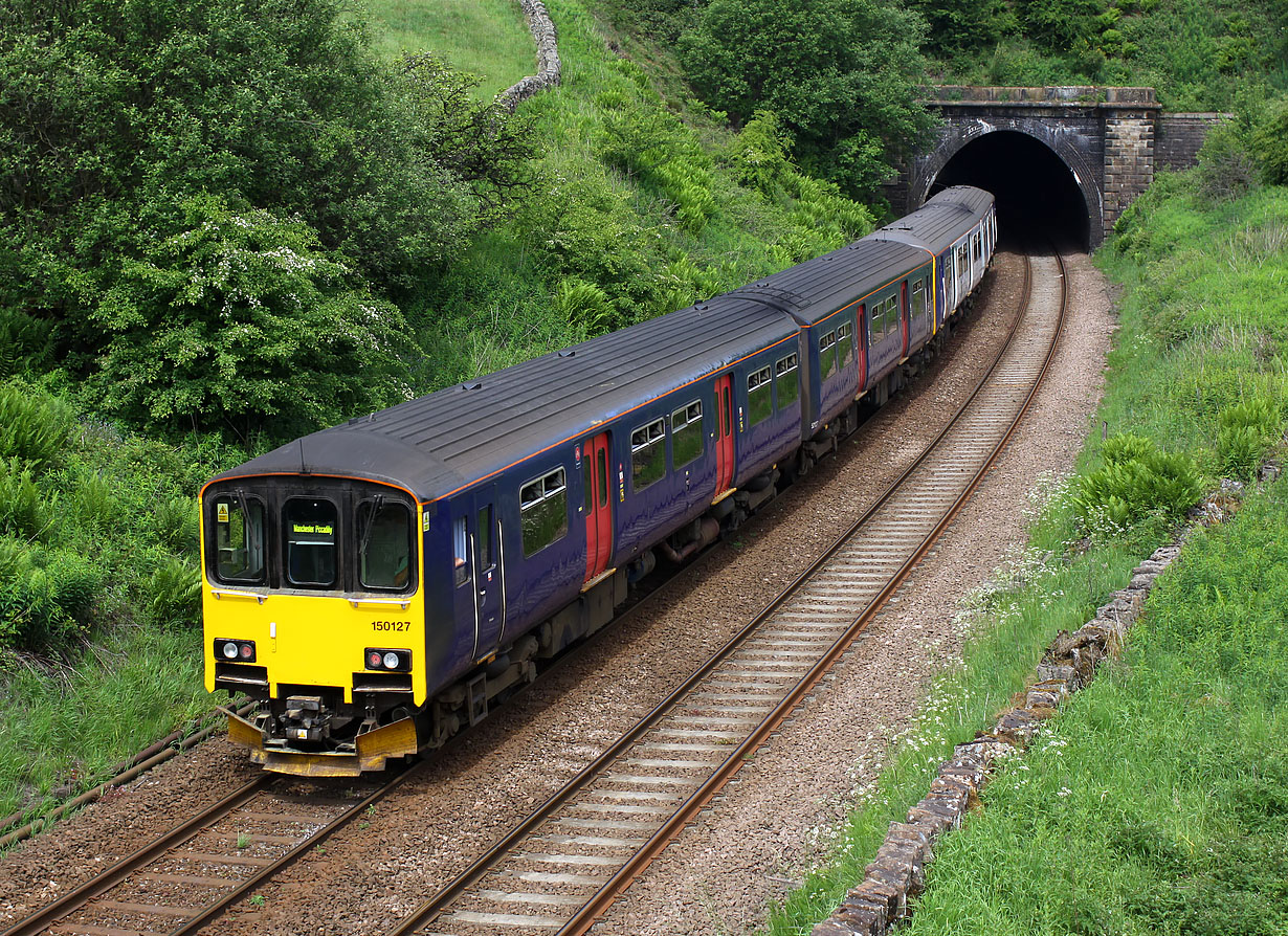 150127 & 150233 Barmorr Clough Tunnel 9 June 2018