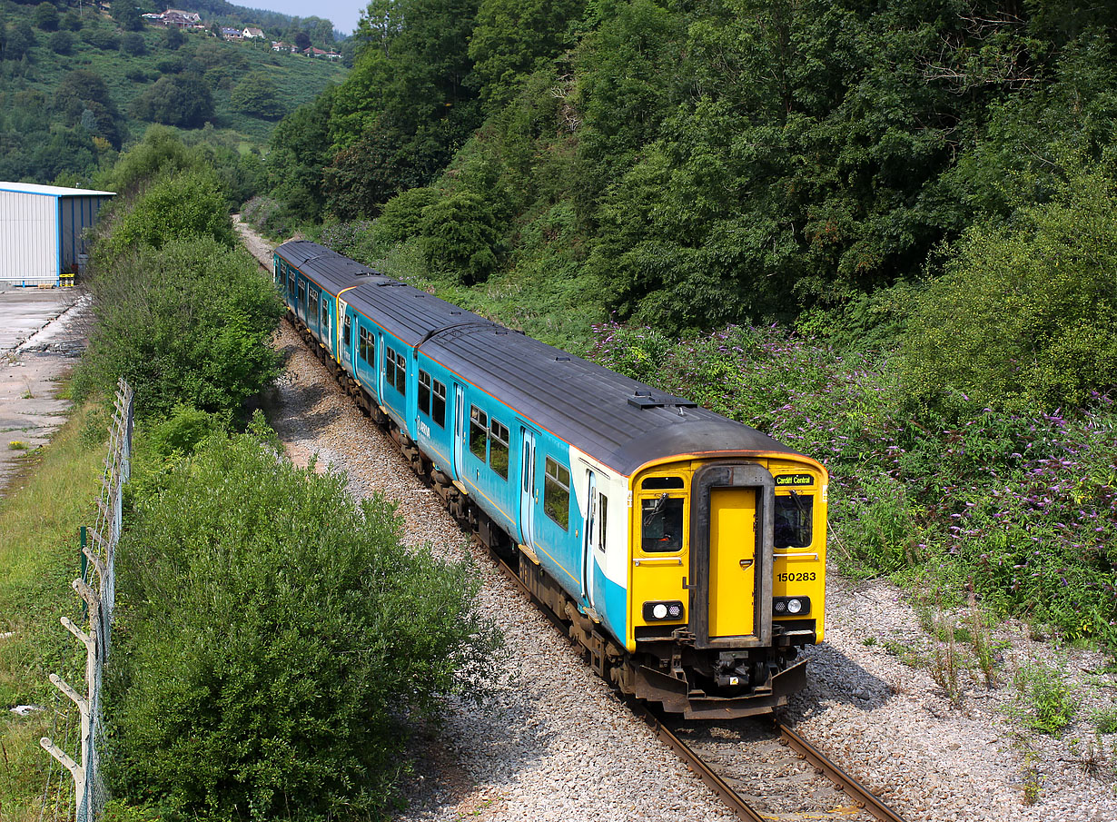 150283 & 150251 Llanhilleth 25 August 2013