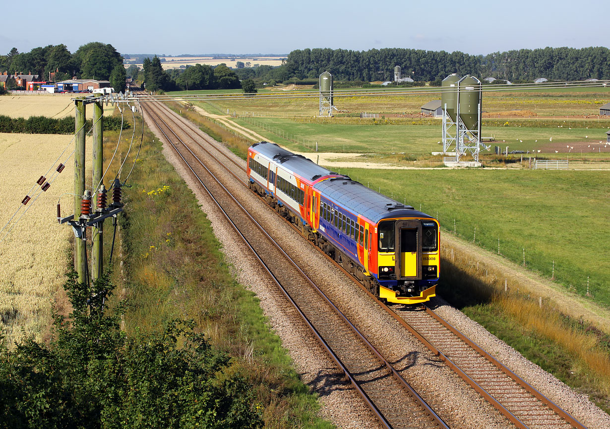 153308 & 158883 Quarrington 25 July 2009