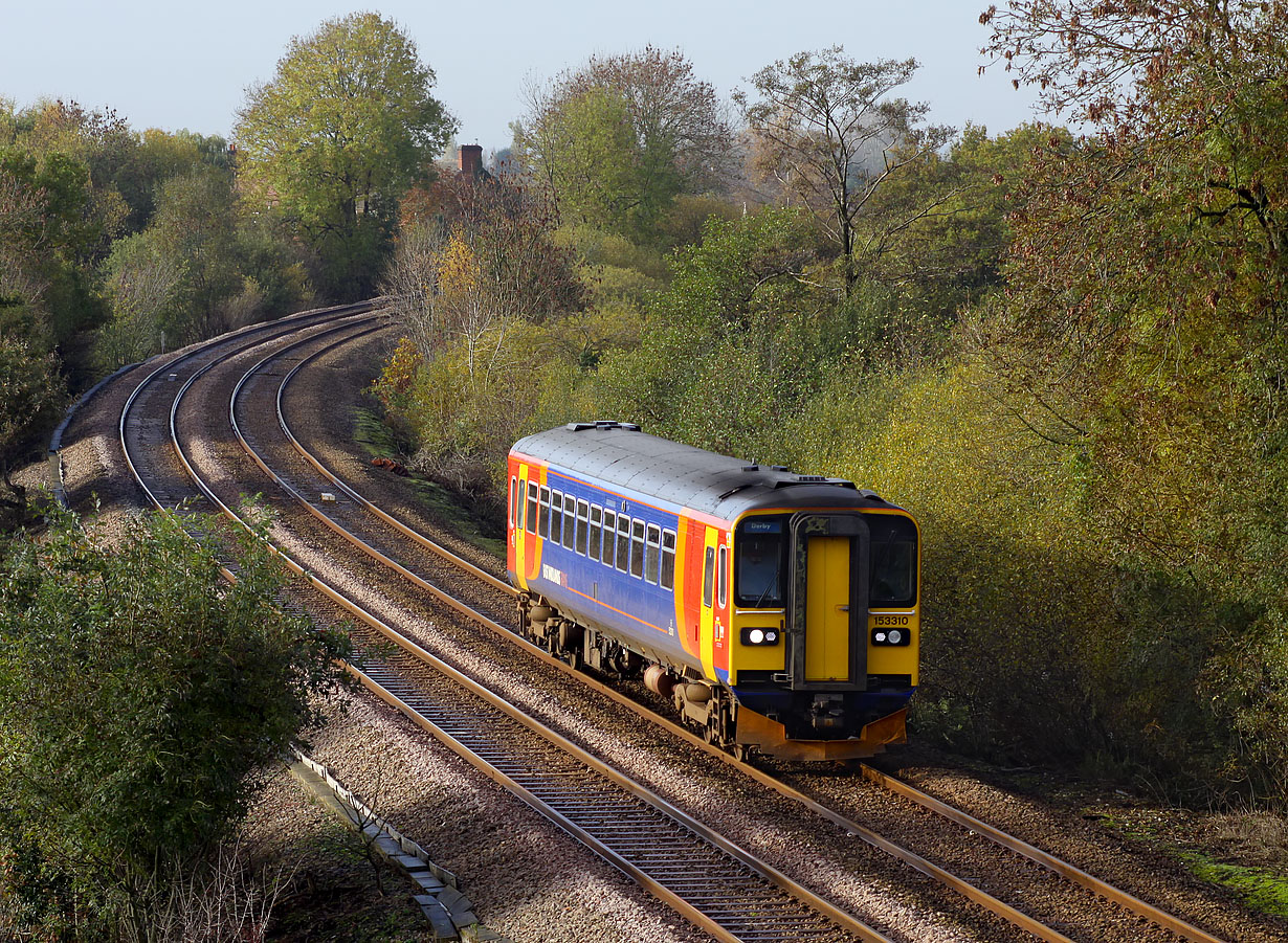 153310 North Stafford Junction 12 November 2013