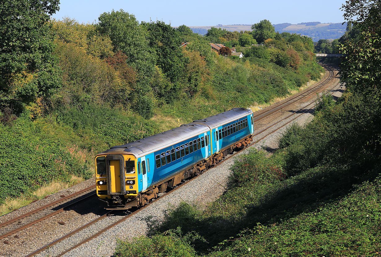 153362 & 153327 Up Hatherley 18 September 2019