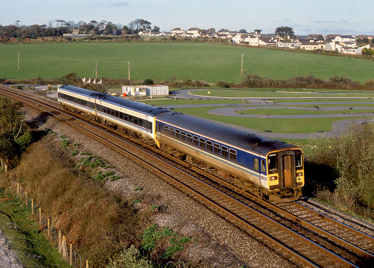 153380 & 158827 Hayle 26 March 1994