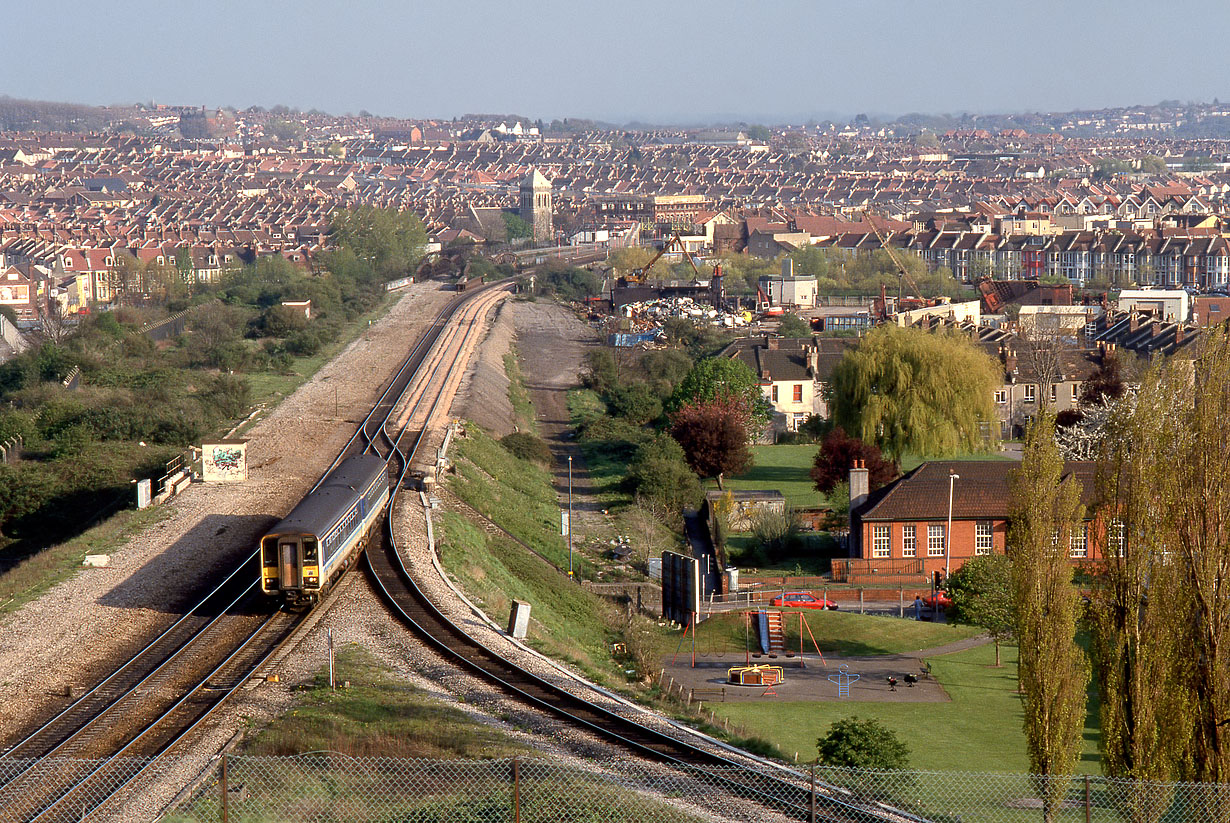 155311 Narroways Hill Junction 16 April 1991