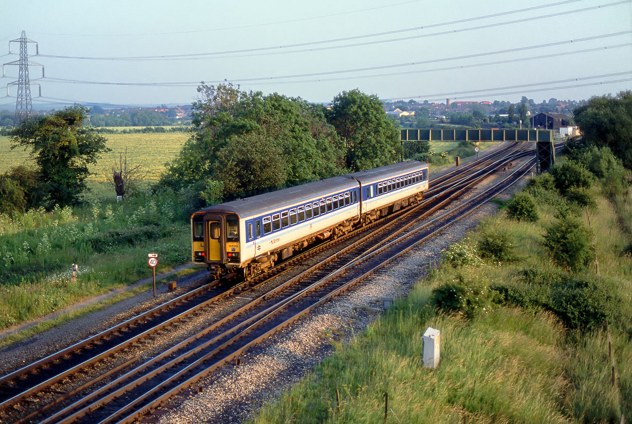 155313 Didcot North Junction 4 July 1991