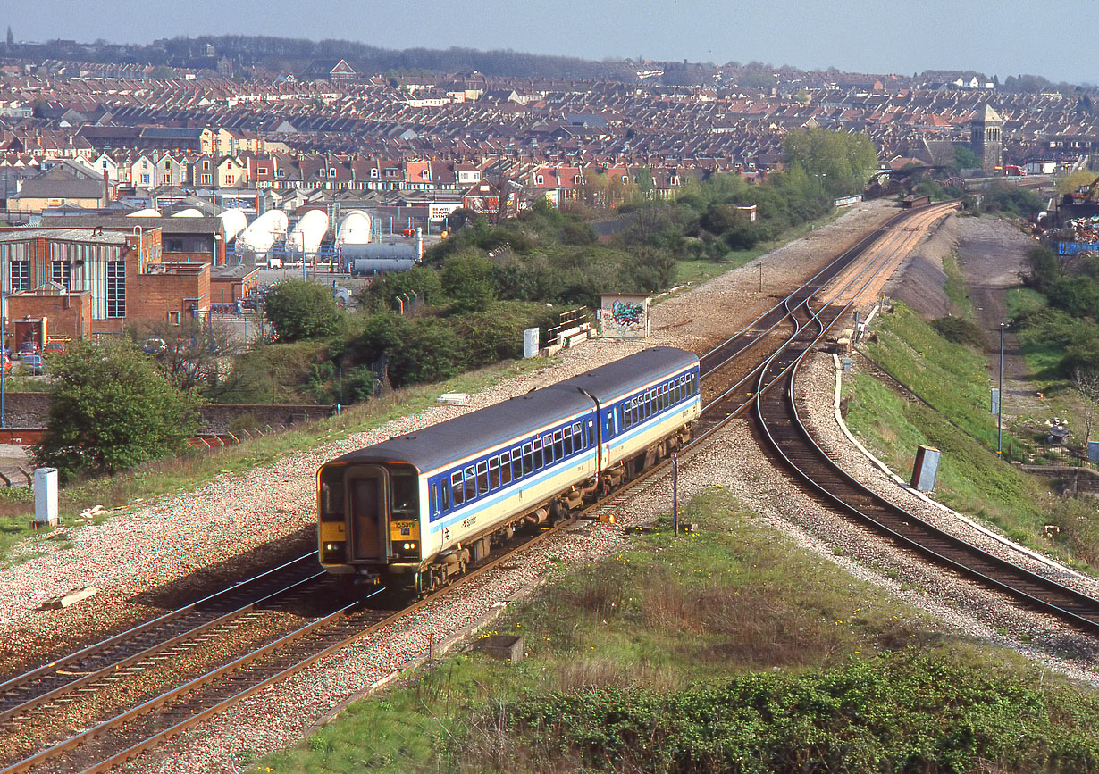 155319 Narroways Hill Junction 16 April 1991