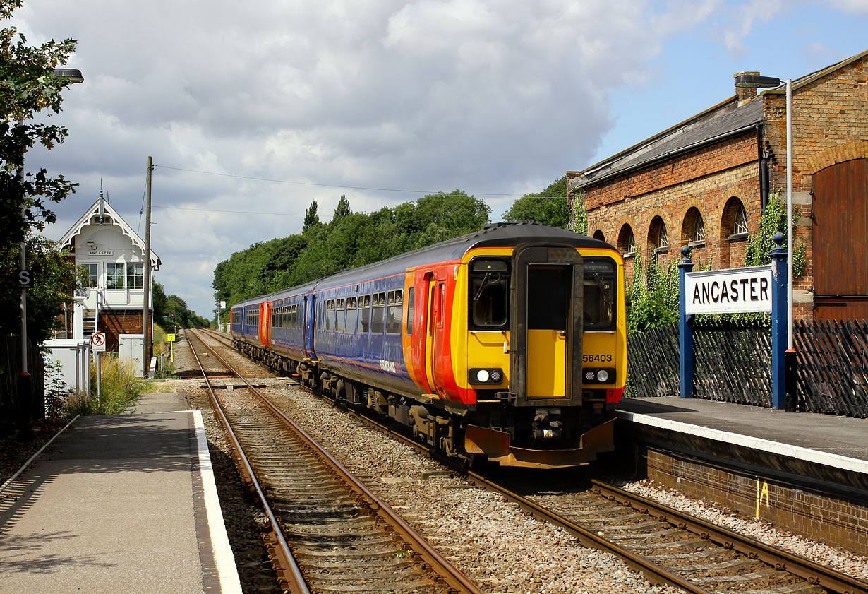 156403 & 156410 Ancaster 25 July 2009