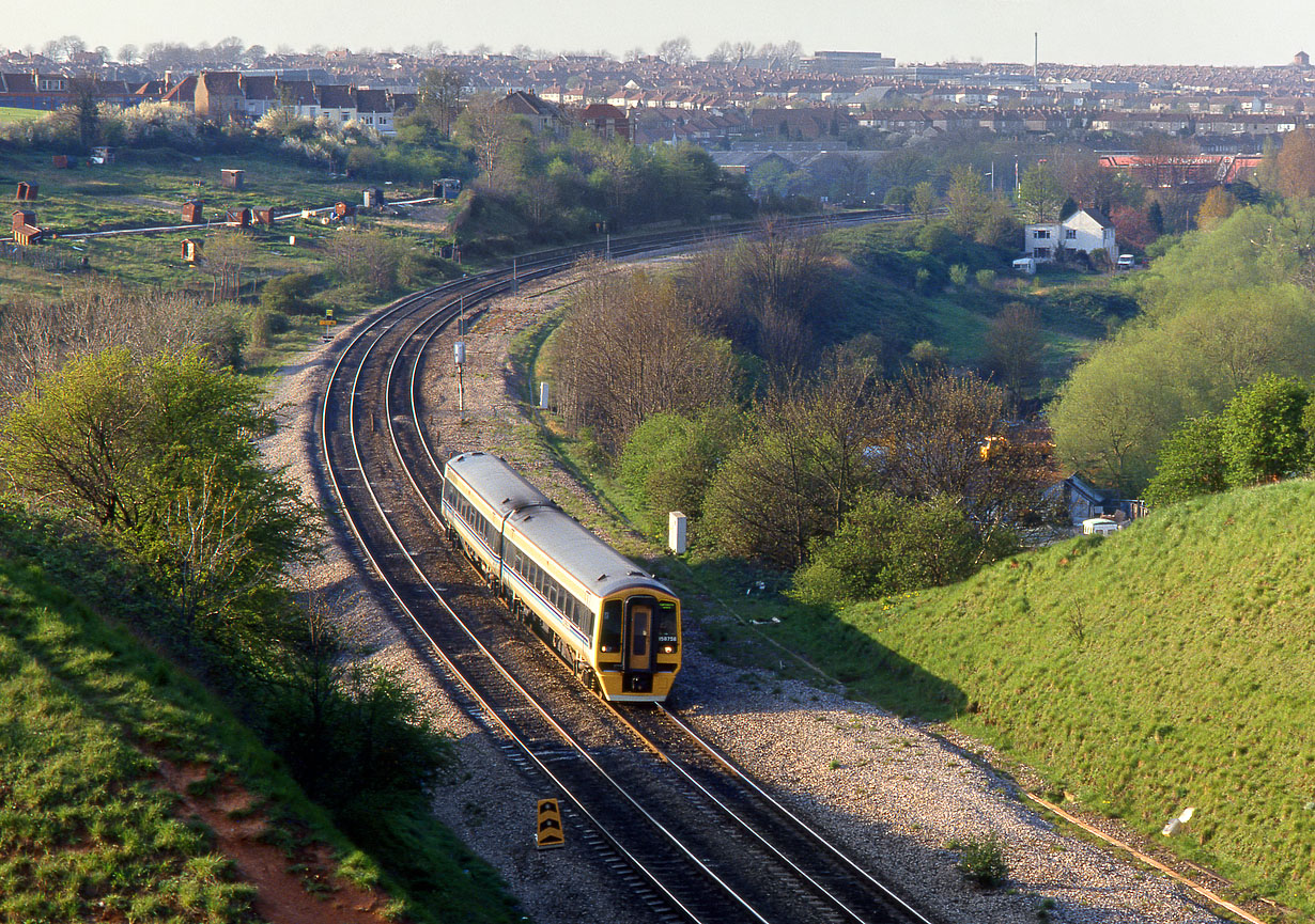 158758 Narroways Hill Junction 16 April 1991