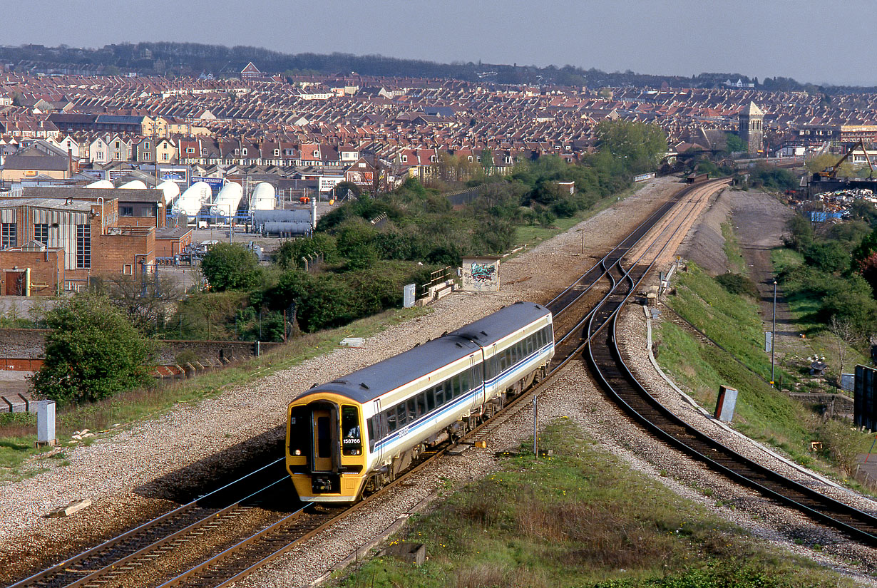 158766 Narroways Hill Junction 16 April 1991