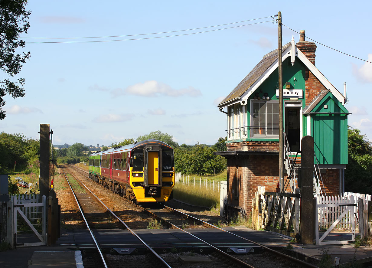 158812 & 158862 Rauceby 25 July 2009