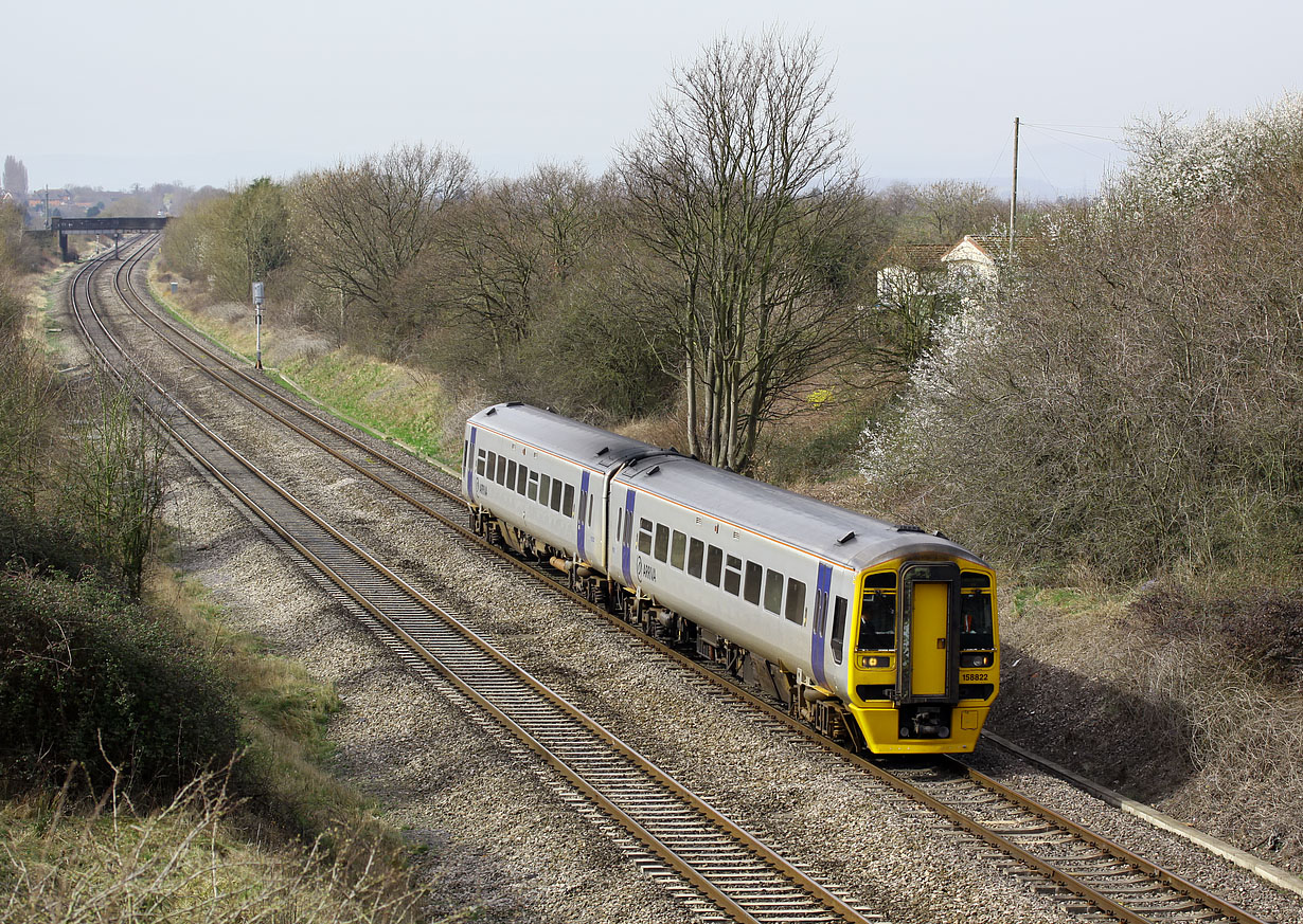 158822 Up Hatherley 16 March 2009