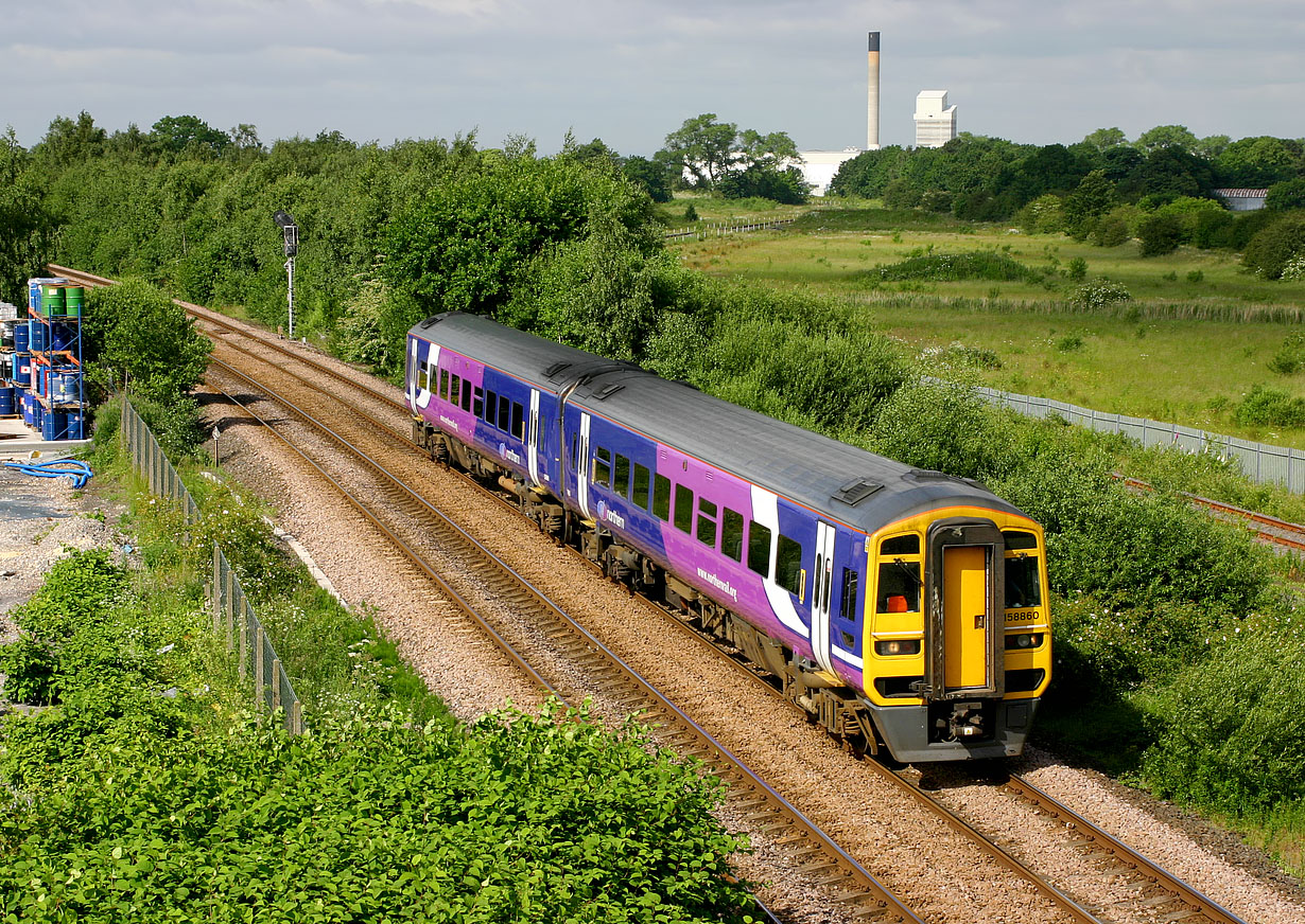 158860 Goole (Potters Grange Junction) 26 June 2008