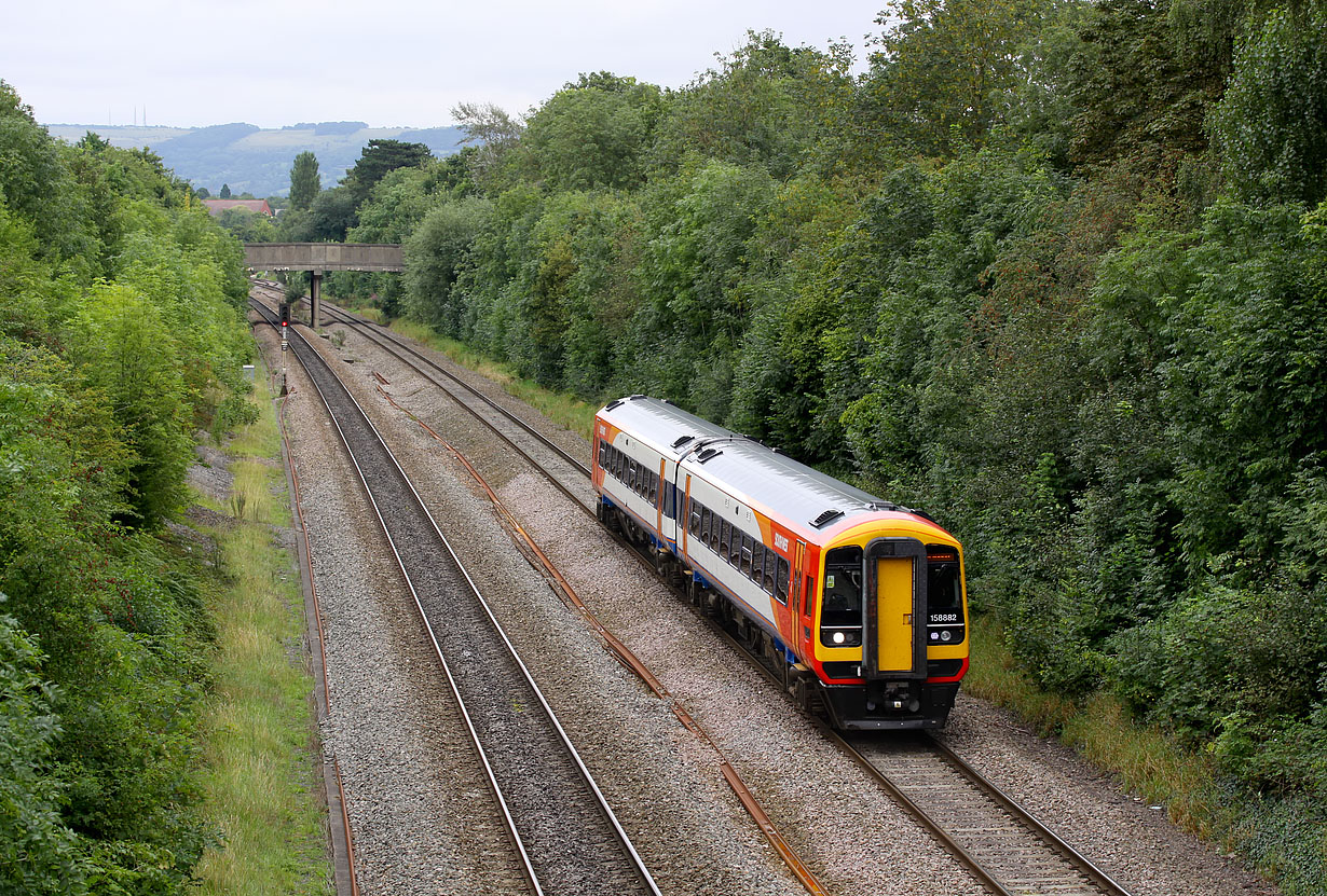 158882 Up Hatherley 4 September 2012