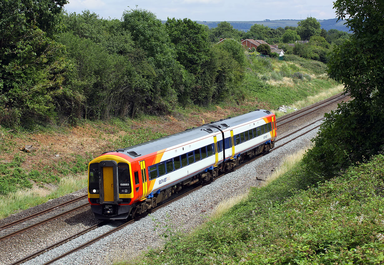 158883 Up Hatherley 7 July 2017