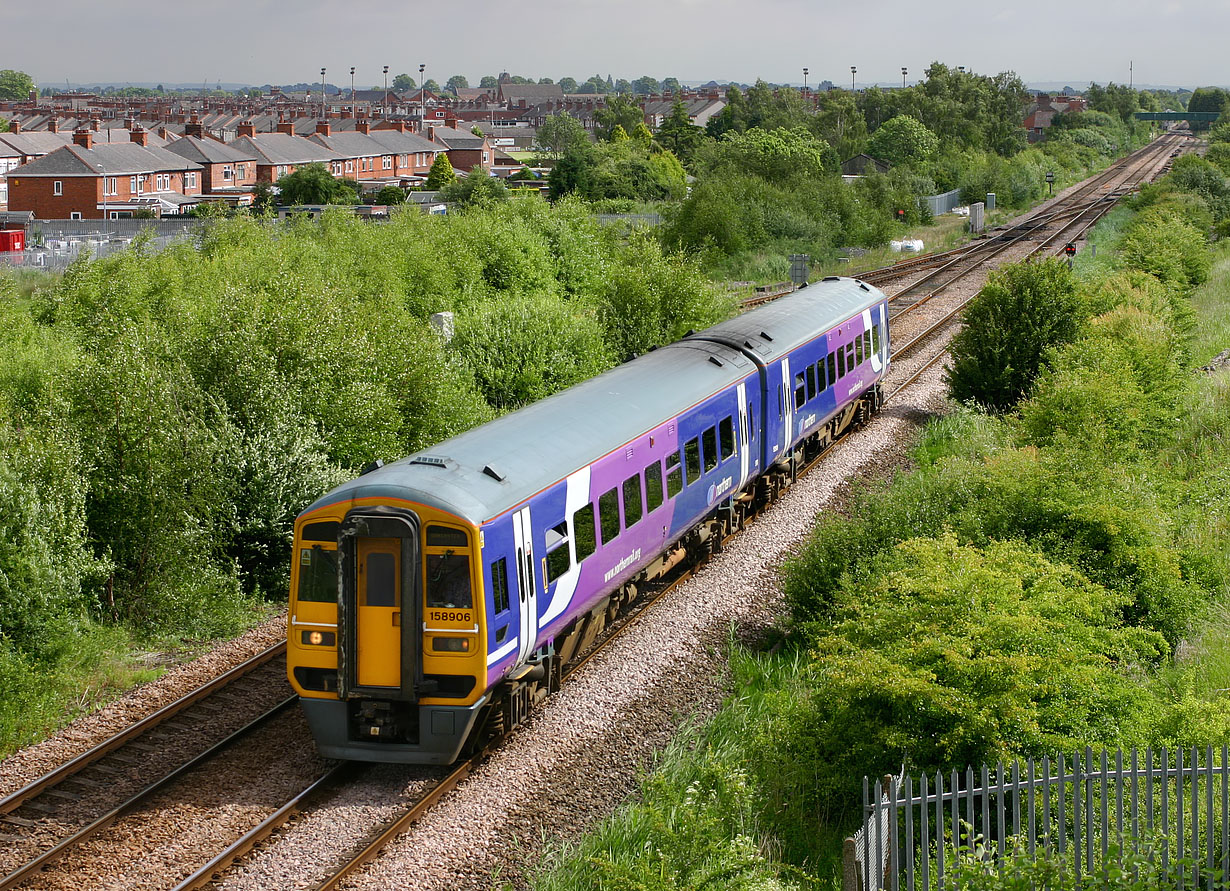 158906 Goole (Potters Grange Junction) 26 June 2008