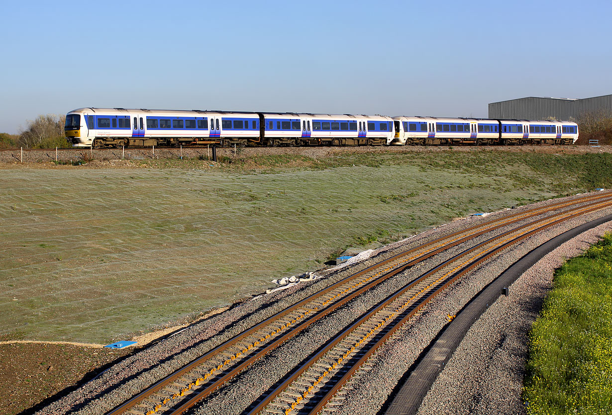 165023 & 165014 Bicester South Junction 1 November 2015