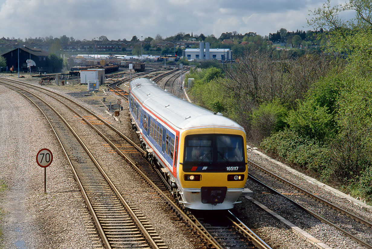 165117 Didcot North Junction 24 April 1994