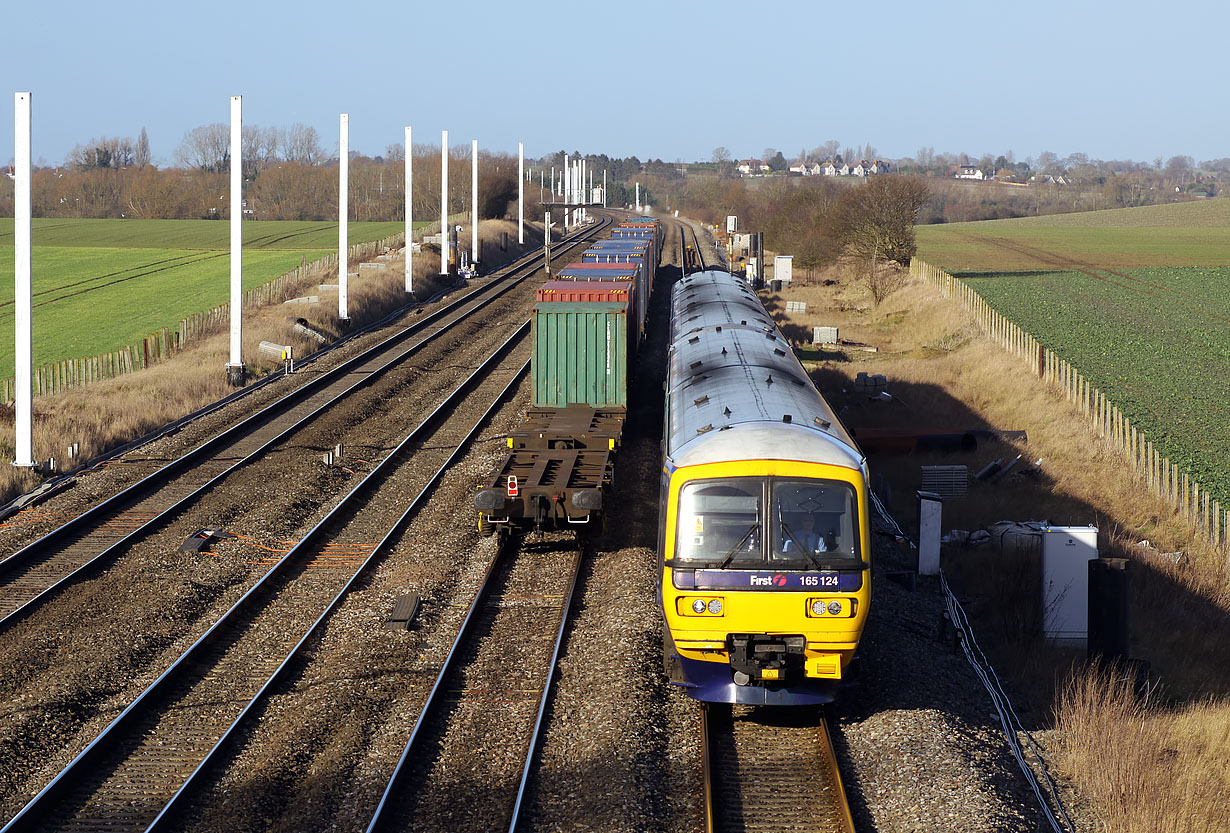 165124 & 166213 Cholsey 2 January 2015