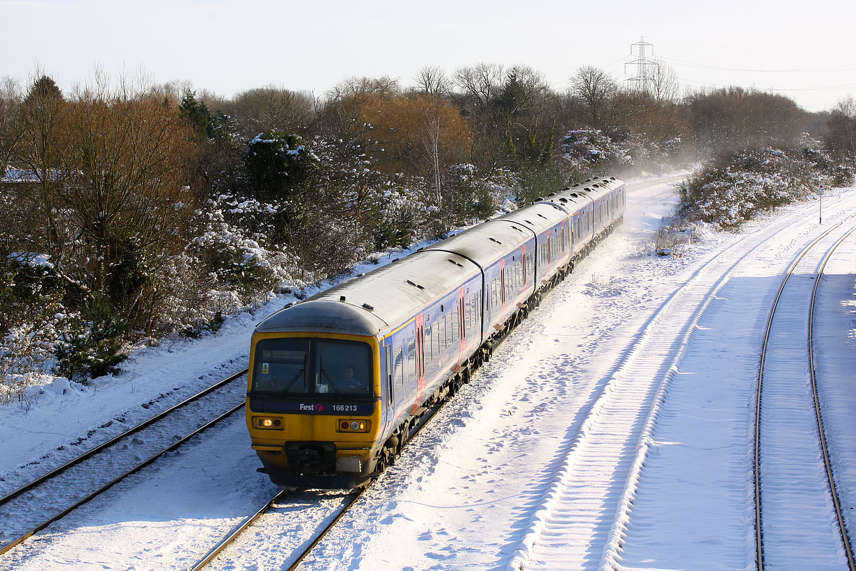 166213 & 166201 Hinksey 9 January 2010