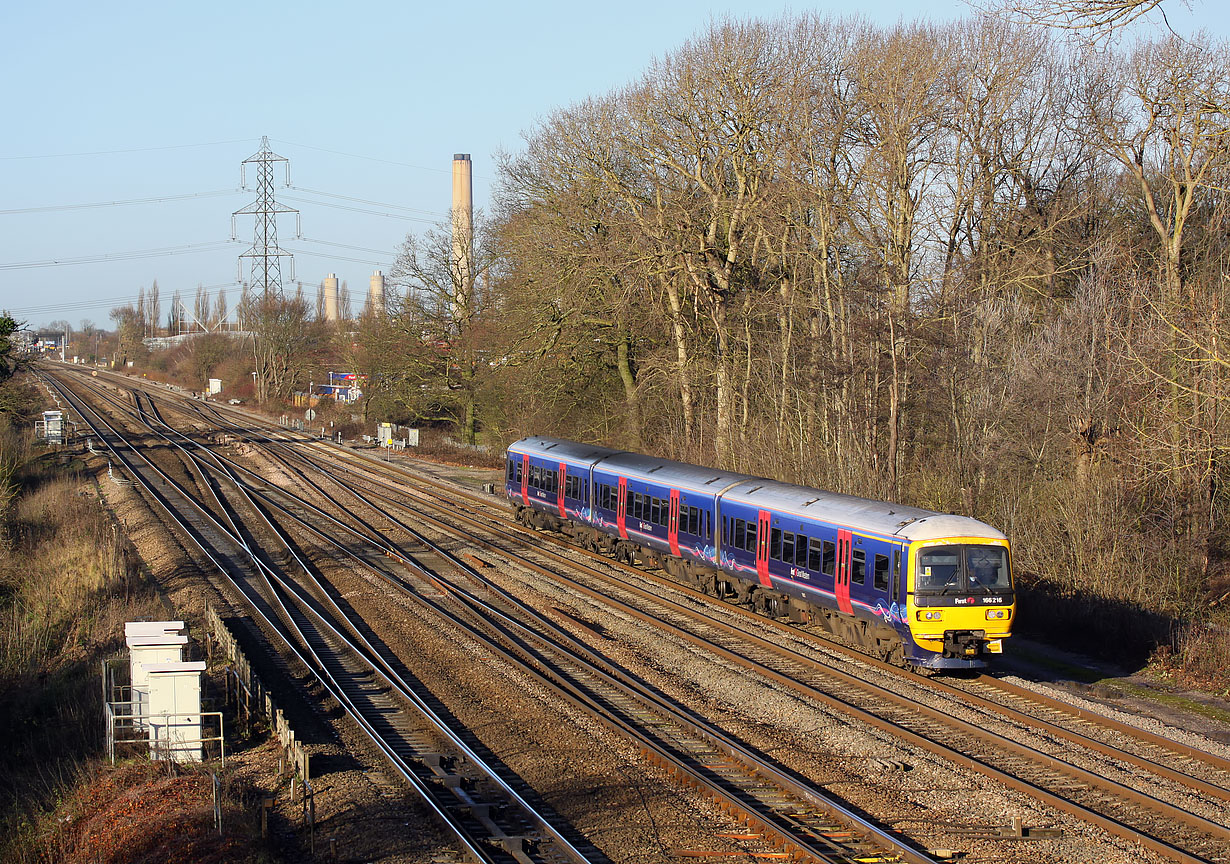 166216 South Moreton (Didcot East) 19 December 2014