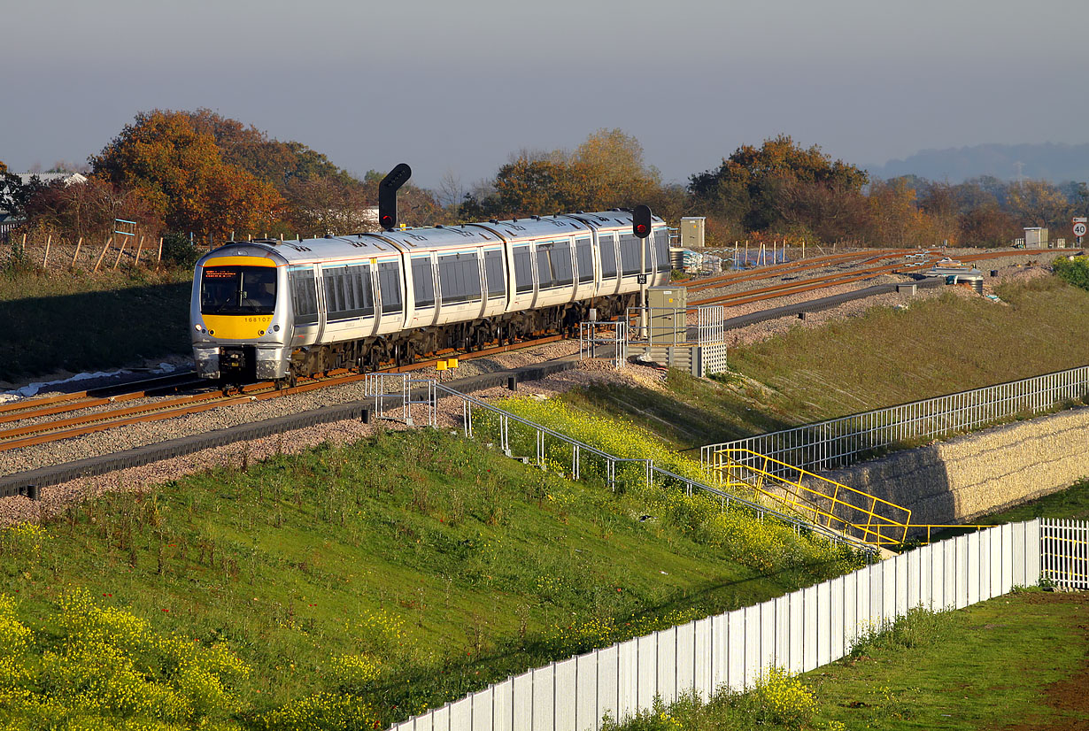 168107 Bicester South Junction 1 November 2015