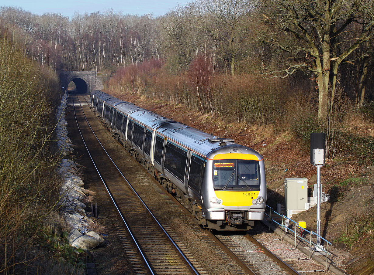 168217 & 168005 Brill Tunnel 19 January 2016