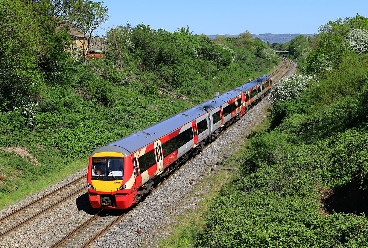170117 & 170112 Up Hatherley 30 April 2026
