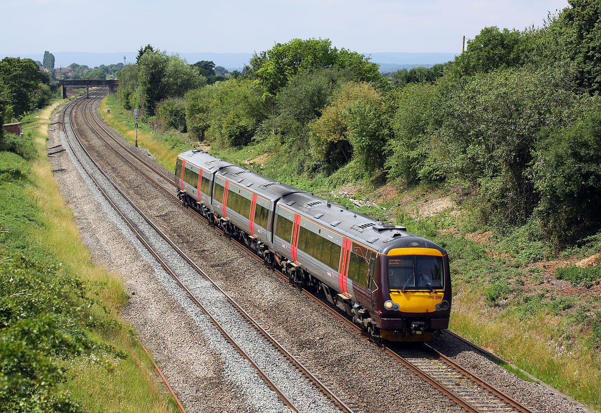 170398 Up Hatherley 7 July 2017