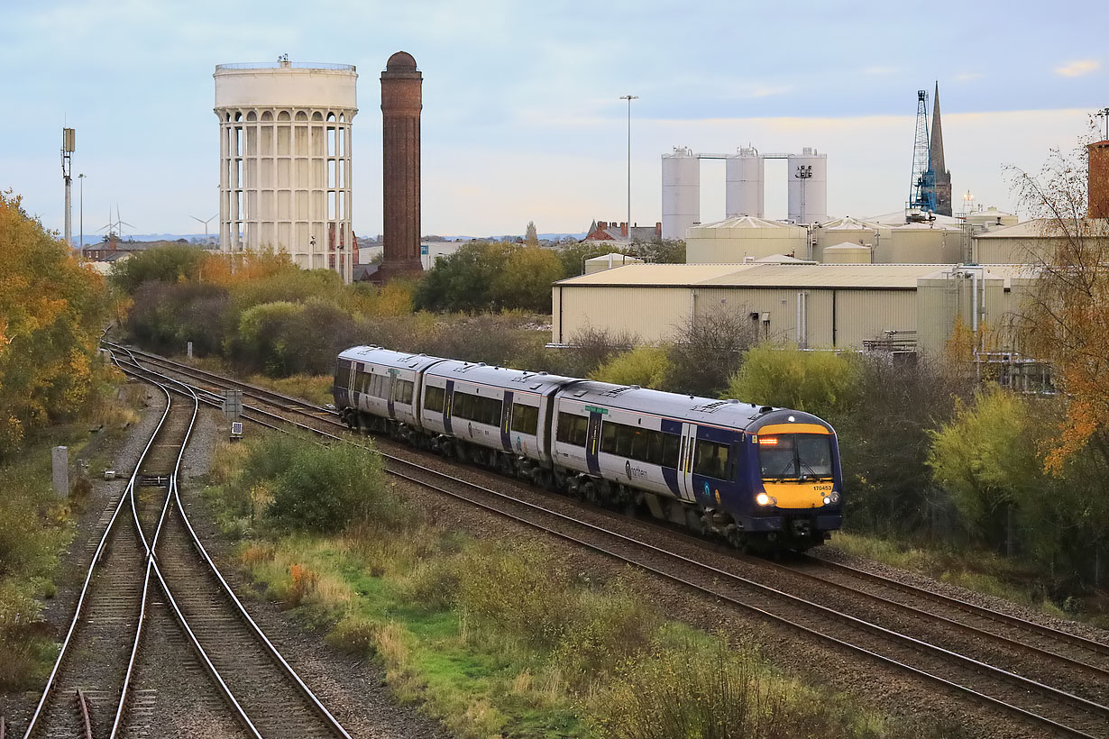 170453 Goole (Potters Grange Junction) 3 November 2020