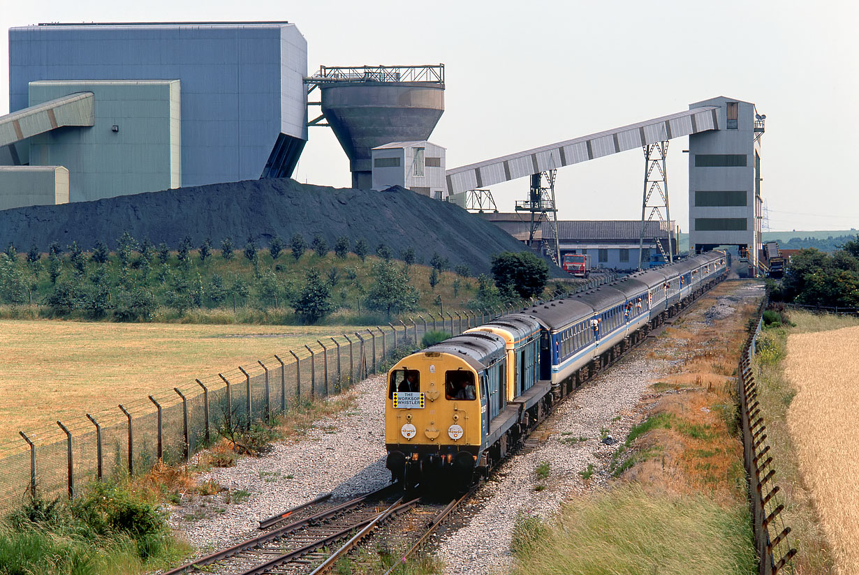 20057 & 20154 Bilsthorpe Colliery 28 June 1992