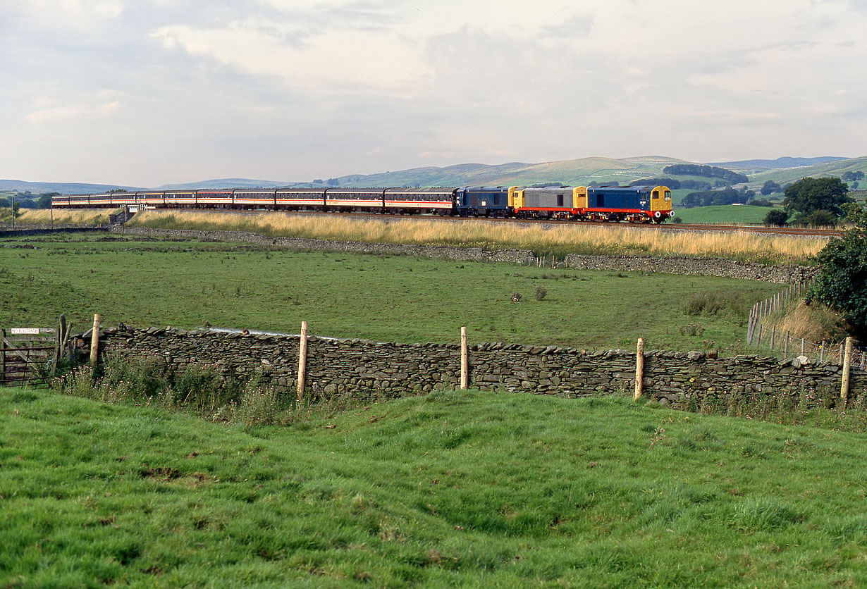 20087, 20132 & 20187 Helwith Bridge 14 August 1993