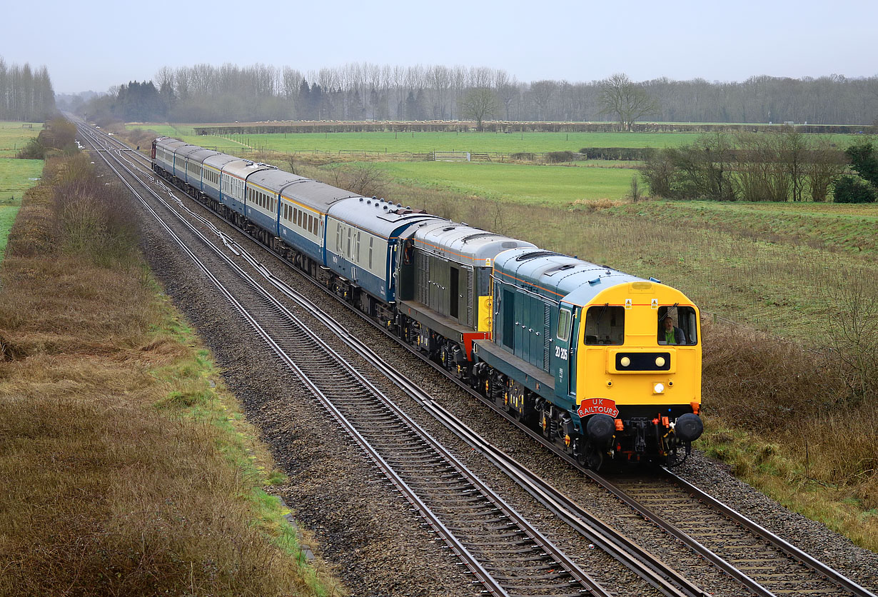 20205 & 20007 Moreton-in-Marsh (Dunstall Bridge) 22 February 2025