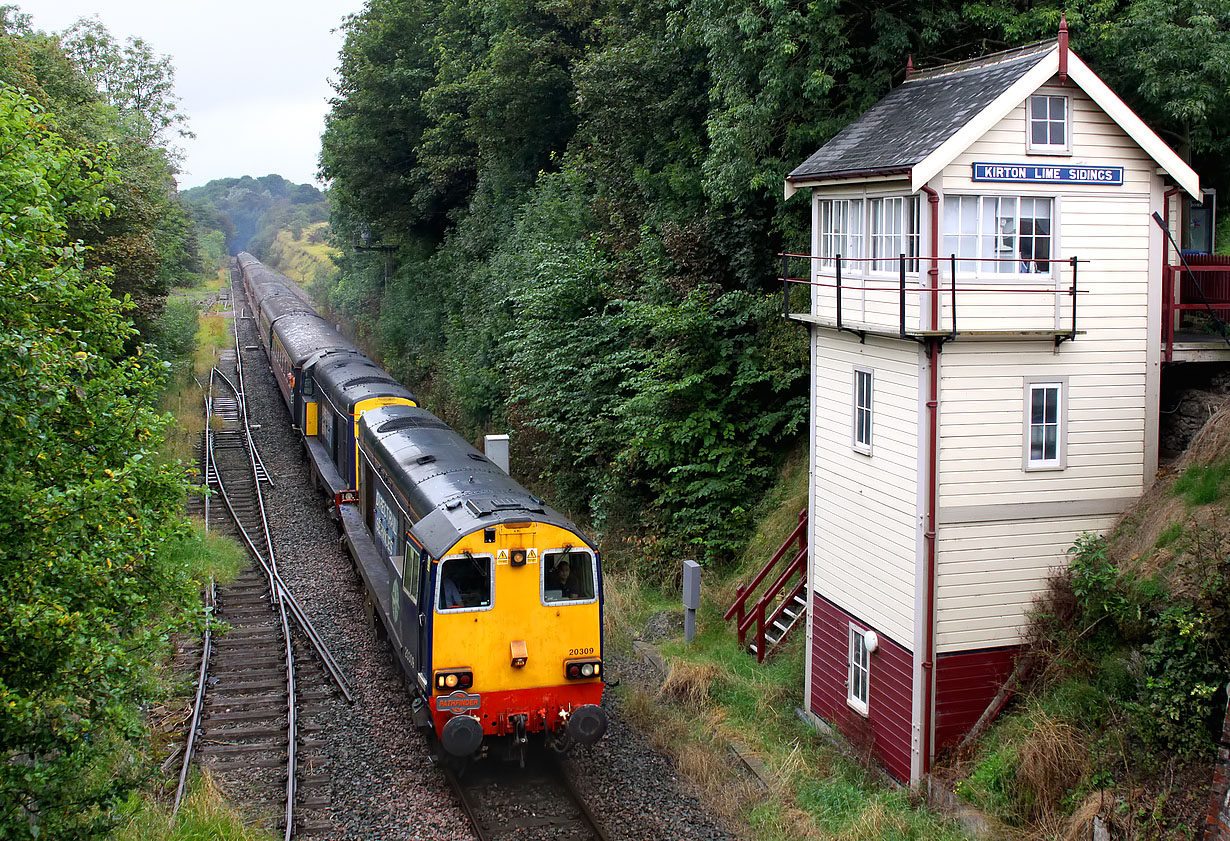 20309 & 20312 Kirton Lime Sidings 6 September 2014