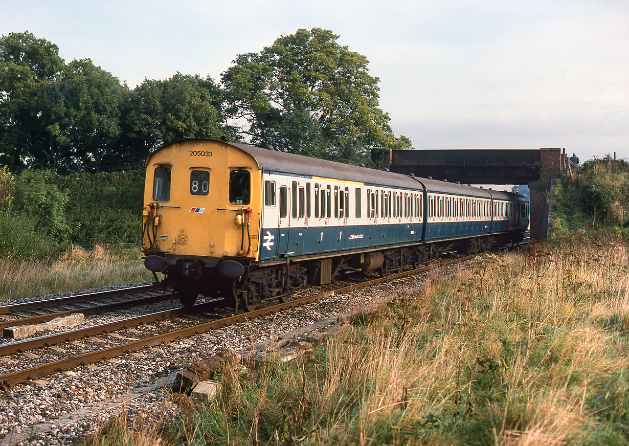 205033 Silchester 1 October 1988