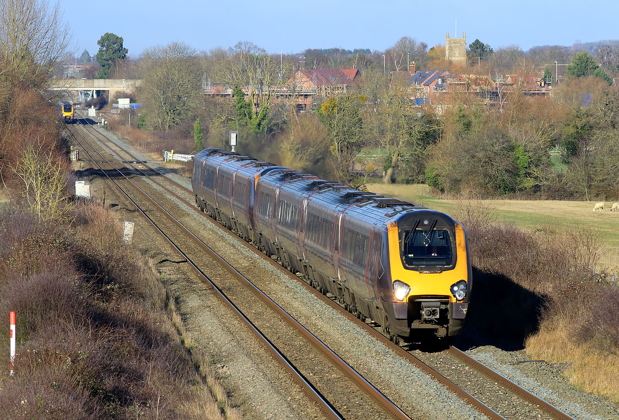 220018 & 220003 Claydon (Gloucestershire) 20 January 2023