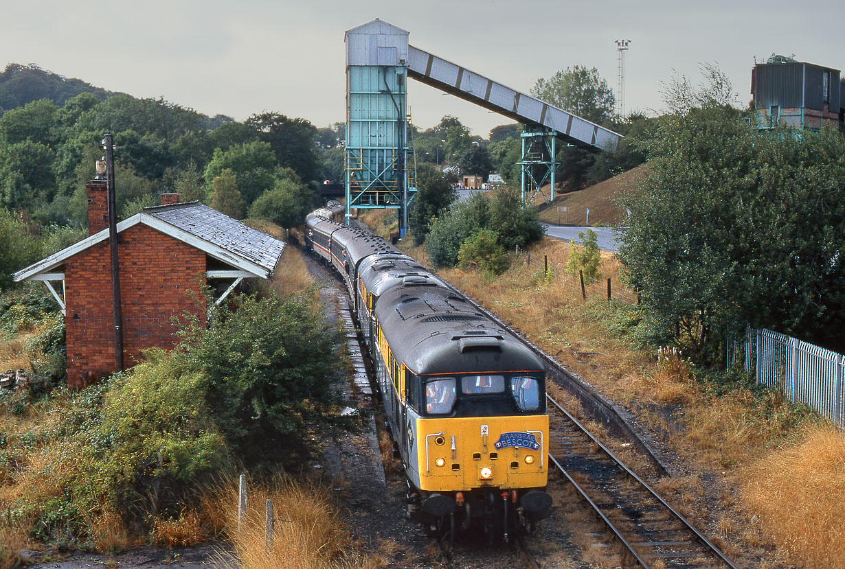 31106 & 31102 Silverdale Colliery 27 August 1995