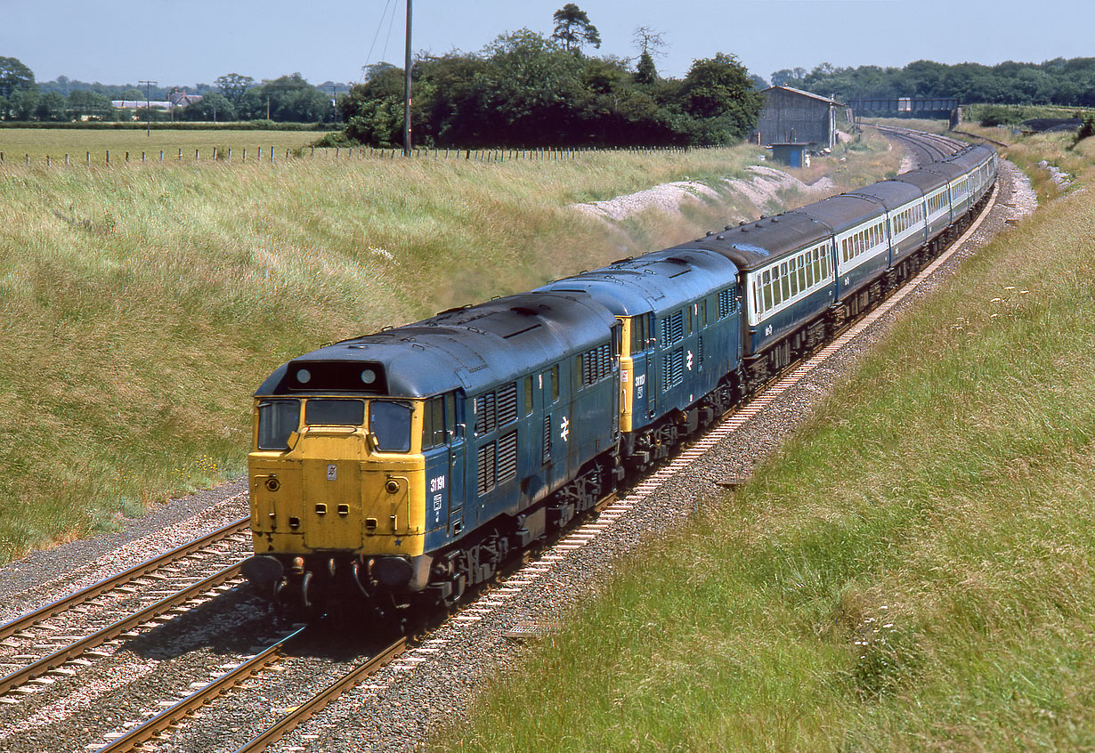 31191 & 31117 Bourton 13 July 1985