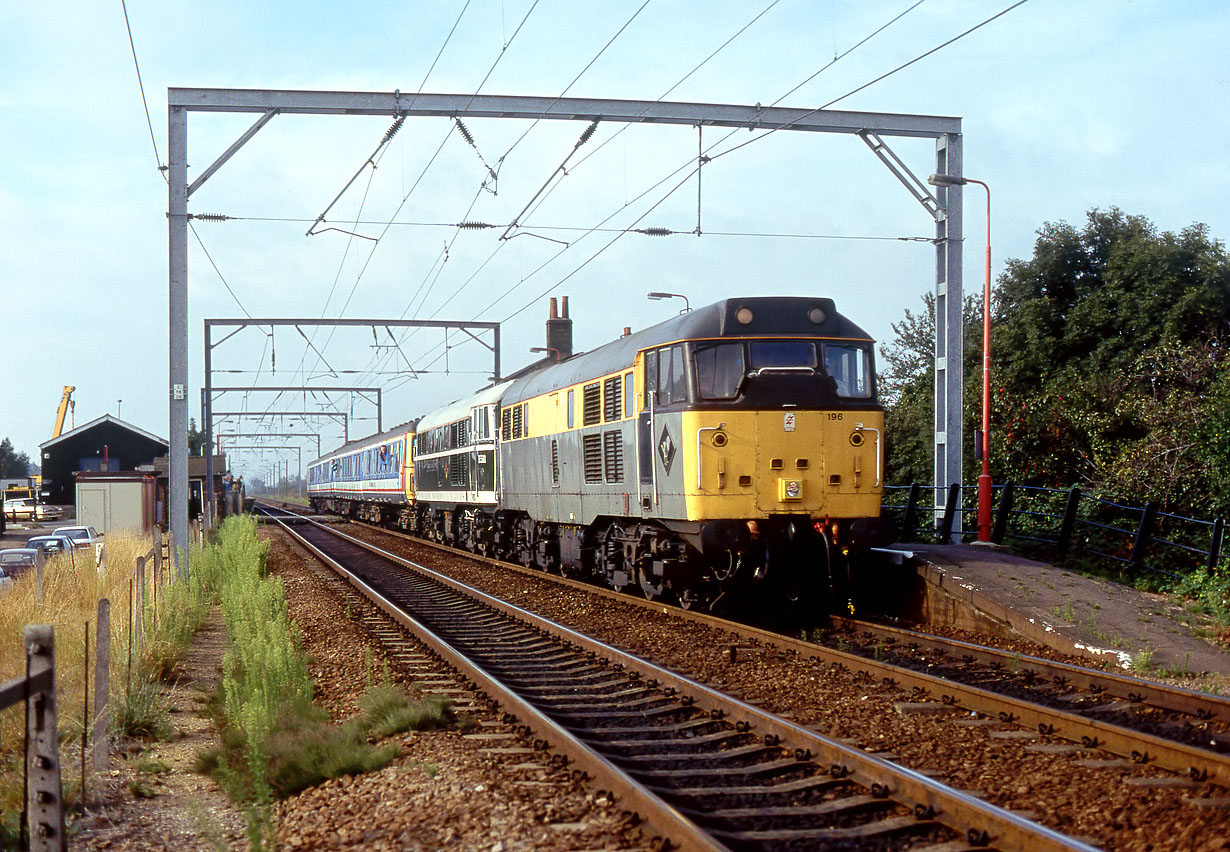 31196 & 31165 Waterbeach 14 September 1991