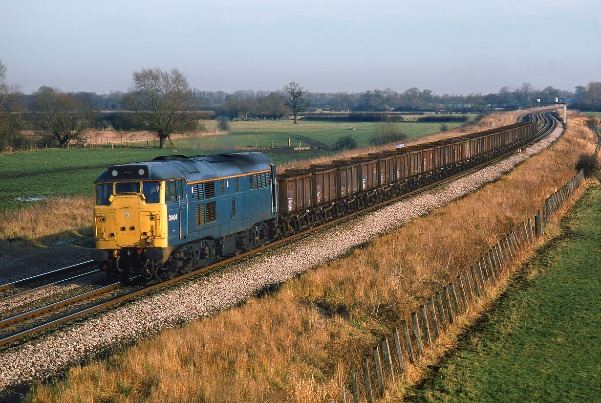 31404 Shrivenham (Ashbury Crossing) 10 December 1986