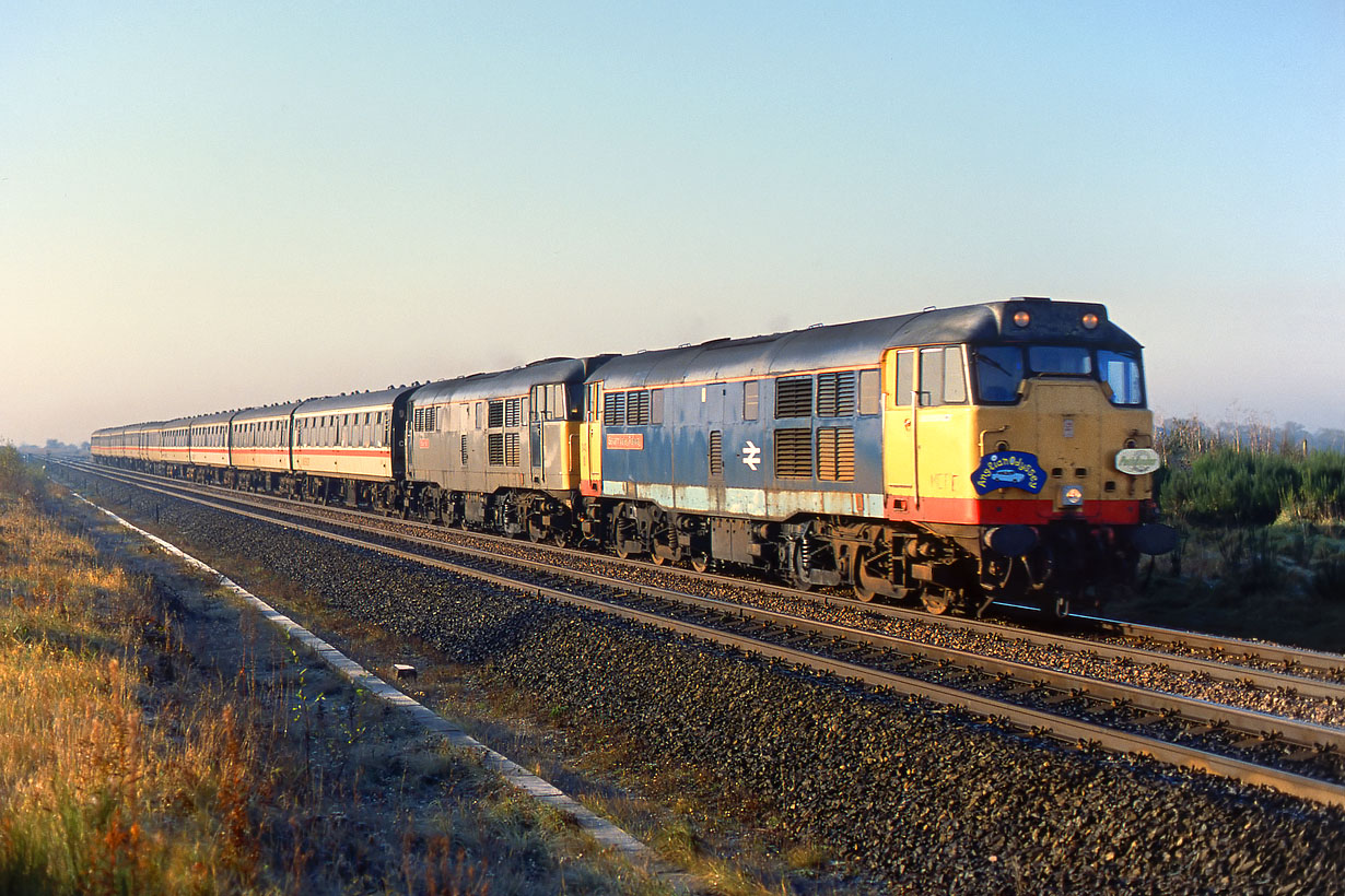 31413 & 31411 Wychnor Junction 31 October 1992