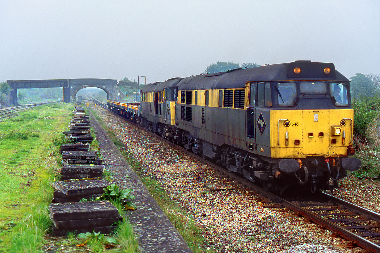 31546 & 31524 Honeybourne 26 April 1993