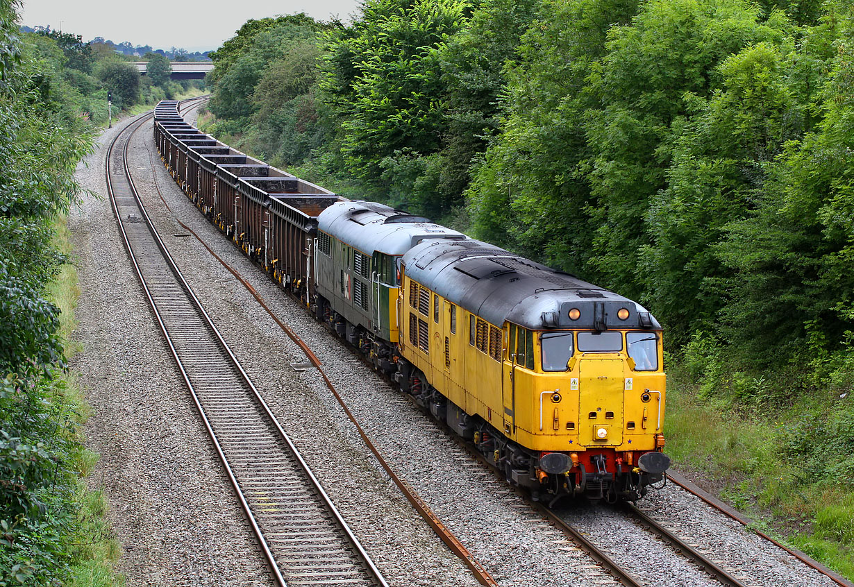 31602 & 31601 Up Hatherley 4 September 2012