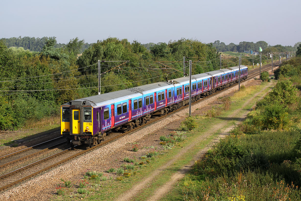 317338 & 317345 Yaxley 6 September 2012