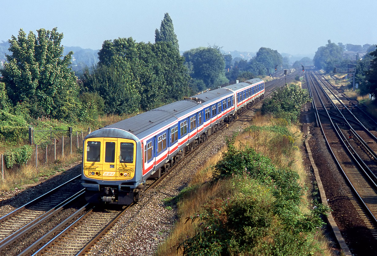 319040 & 319171 Coulsdon 21 September 1991