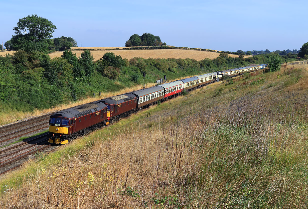 33025 & 33029 Standish Junction 6 August 2022