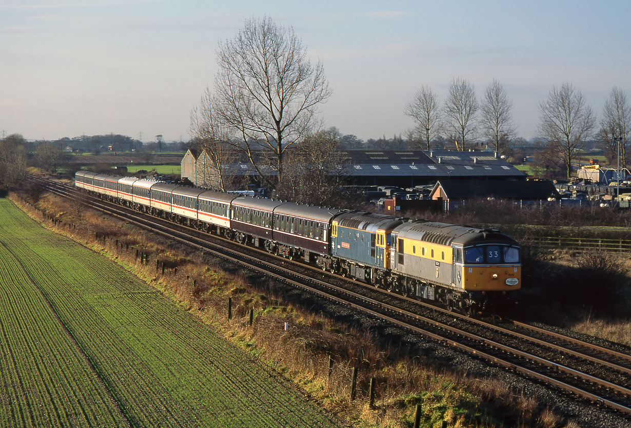 33025 & 33116 Alrewas 28 January 1995