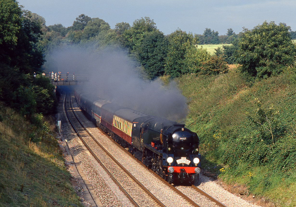 34027 Wickwar Tunnel 29 August 1993