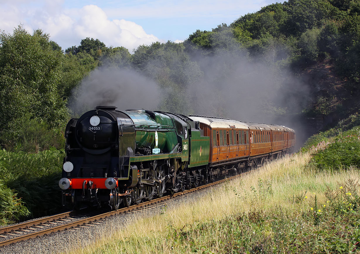 34053 Foley Park Tunnel 2 September 2017